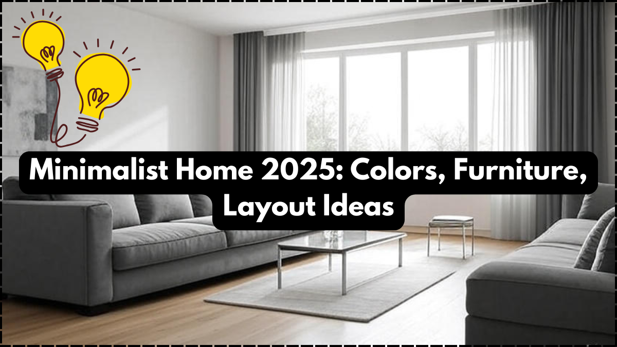 Minimalist Home 2025: Colors, Furniture, Layout Ideas