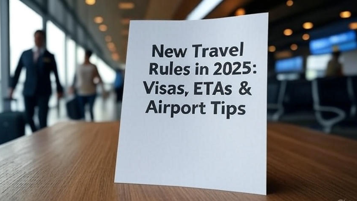 New Travel Rules in 2025: Visas, ETAs & Airport Tips
